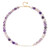 Collana in argento con Ametista Rose de France