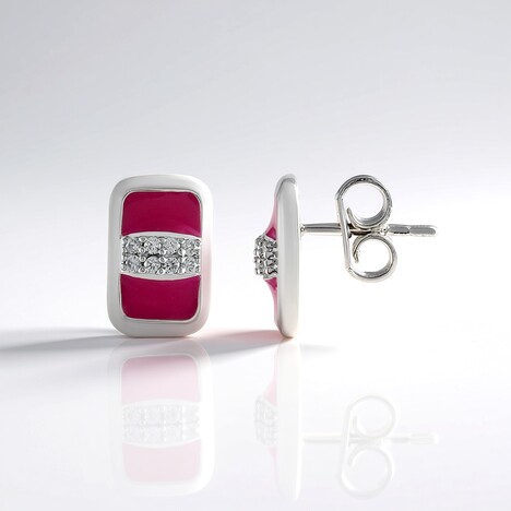 Orecchini in argento con Zircone