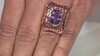 Zilveren ring met een lavendel amethist (Ornaments by de Melo)