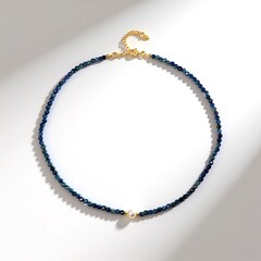 Collana in argento con Perla d'Acqua Dolce Bianca