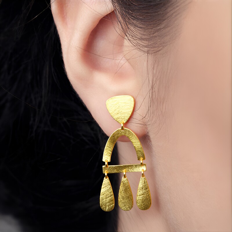 Silberohrringe (Joias do Paraíso)