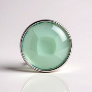 Zilveren hanger met een Aqua Chalcedoon (MONOSONO COLLECTION)
