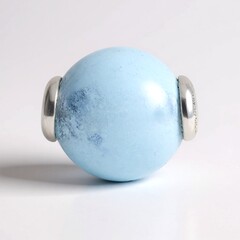 Ciondolo in argento con Acquamarina Brasiliana (MONOSONO COLLECTION)