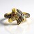 Anello in argento con Rubino della Birmania (Gems en Vogue)