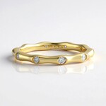 Anello in oro con Diamante IF (G) (de Melo Gold)