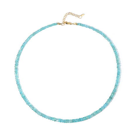 Collana in argento con Apatite Blu