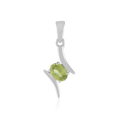 Sphene Silver Pendant