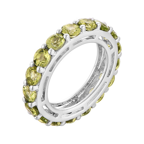 Peridot-Silberring