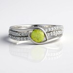 Anello in argento con Sfene (de Melo Essence)