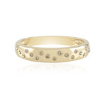 I2 Schokoladen-Brillant-Goldring (SUHANA)