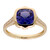 Bague en or et Tanzanite AAA (CIRARI)