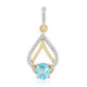 9K Ratanakiri Zircon Gold Pendant