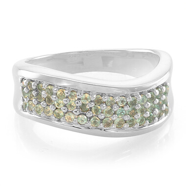 Anello in argento con Alessandrite
