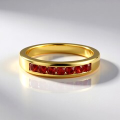 Anello in argento con Rubino Tanzania