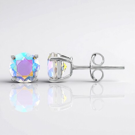Orecchini in argento con Quarzo Moonlight