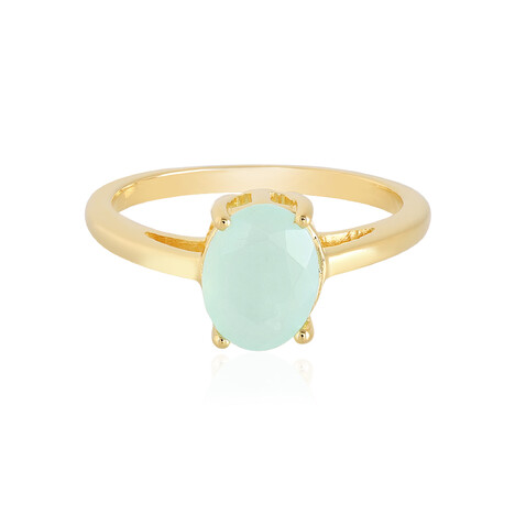 Anillo en plata con Ópalo Paraíba