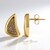 Orecchini in oro con Diamante Champagne I2 (de Melo Gold)