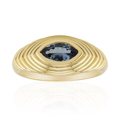 Anello in oro con Tanzanite (non riscaldata)