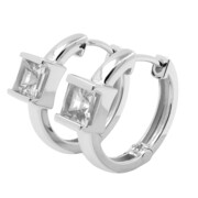 Boucles d'oreilles en argent et Danburite