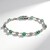 Bracciale in oro con Smeraldo Zambia AAA (CIRARI)