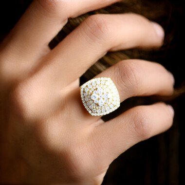 SI1 (H) Brillant-Goldring (CIRARI)