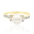 Anello in oro con Perla Akoya (TPC)