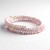 Bracciale in acciaio con Kunzite (Riya)