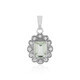 Ciondolo in argento con Ametista Verde