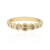Anillo en plata con Diamante chocolate I2