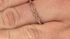 Gouden ring met SI1 Argyle Rose De France Diamanten (Annette)