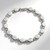 Bracciale in argento con Pietra di Luna Blu (KM by Juwelo)