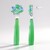 Pendientes en plata con Calcedonia verde (KM by Juwelo)