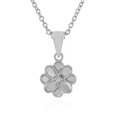 Collier en argent et Diamant I4 (J)