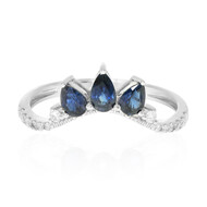 Blauer Ceylon-Saphir-Goldring (CIRARI)