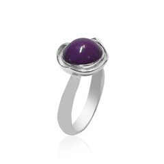 Bague en argent et Phosphosidérite