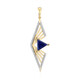 Ciondolo in oro con Zaffiro Blu (Rifkind 1894 Collection)