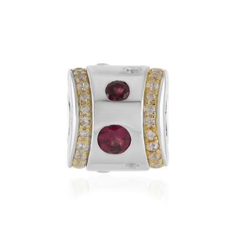 Ciondolo in argento con Rodolite (MONOSONO COLLECTION)