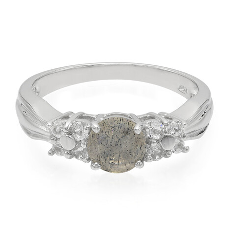 Spektrolith-Silberring