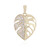 Ciondolo in oro con Diamante IF (G) (de Melo Gold)