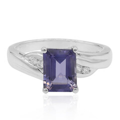 Anello in argento con Iolite