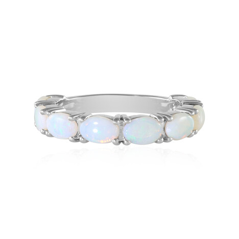 Australian Opal Silver Ring