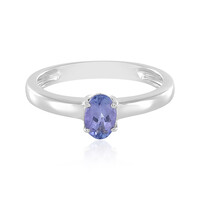 Anello in argento con Tanzanite