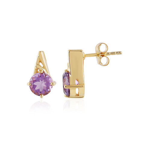 Uruguay-Amethyst-Silberohrringe