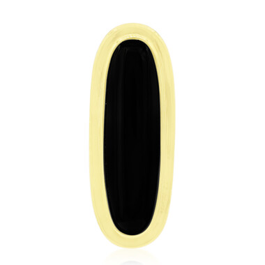Ciondolo in argento con Onice Nero (MONOSONO COLLECTION)
