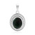 Mezezo Opal Silver Pendant (MONOSONO COLLECTION)