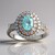 Anello in oro con Tormalina Paraíba (CIRARI)