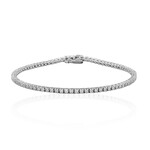 Gouden armband met I1 (H) Diamanten