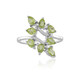 Bague en argent et Péridot