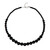 Collana in argento con Onice Nero