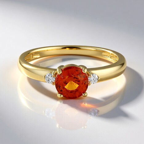 Bague en or et Grenat Spessartite (AMAYANI)